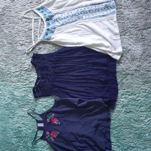 3 size Medium Women's Tank Tops